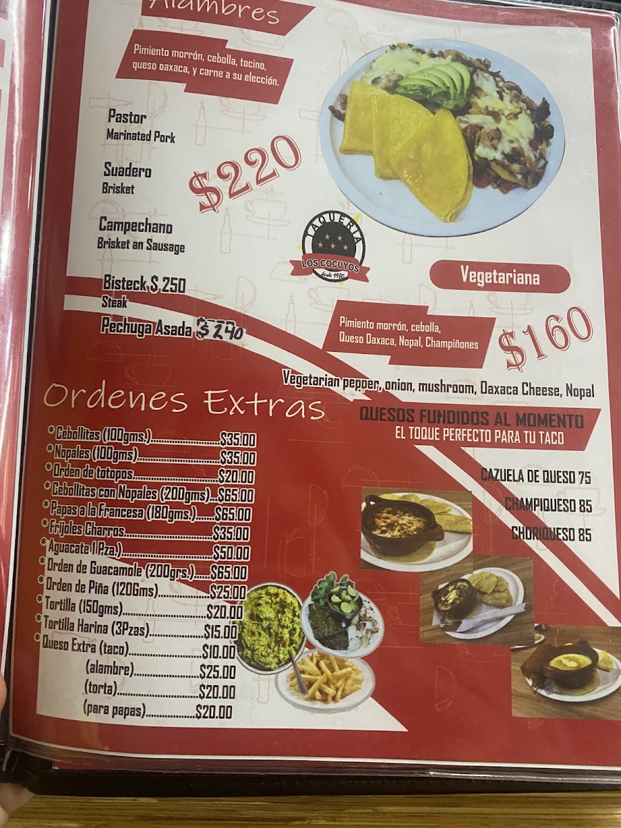 Los Cocuyos Menu - Image 4