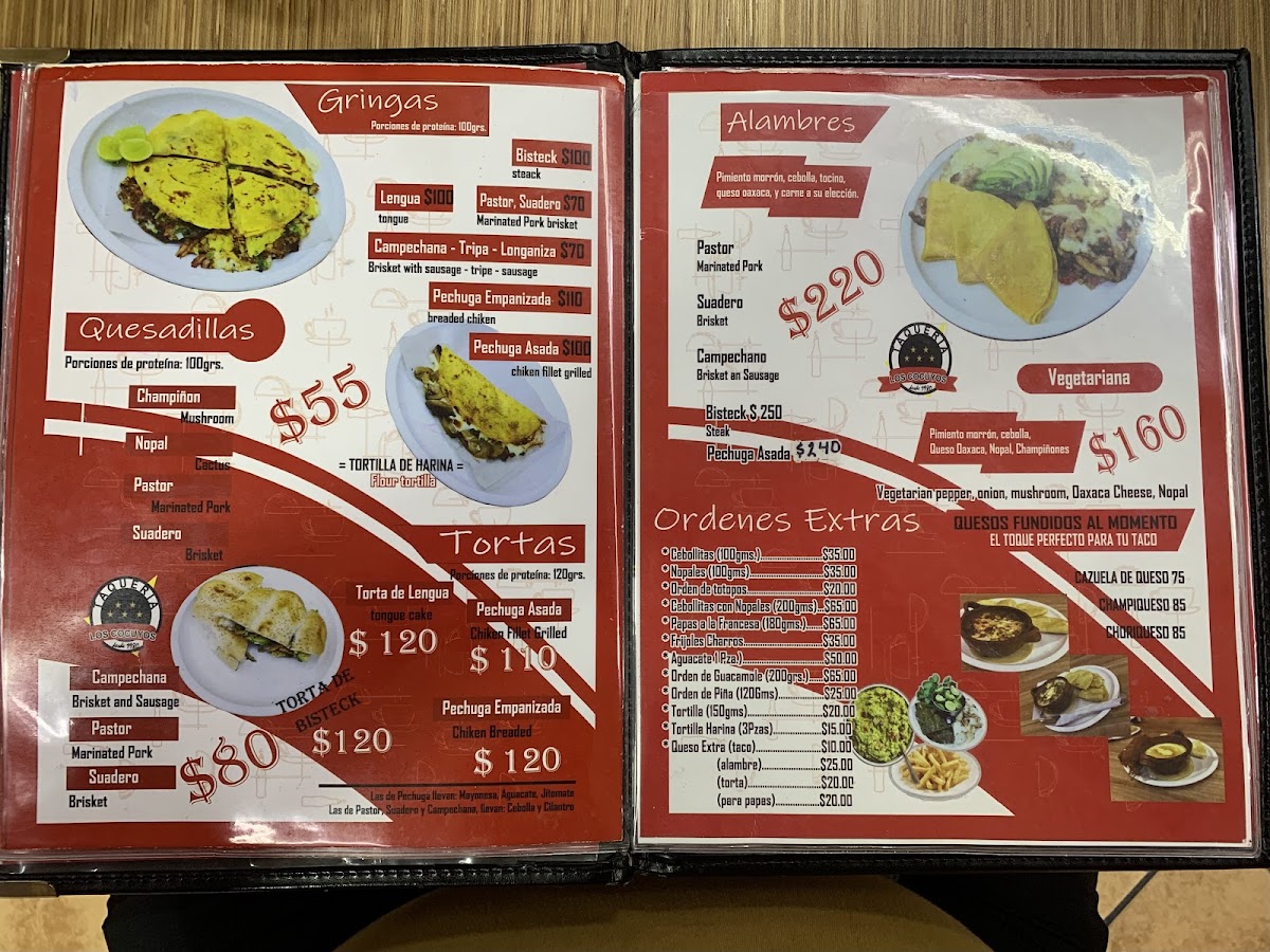 Los Cocuyos Menu - Image 5